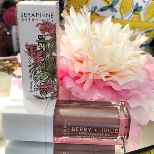 New full size Saraphine Berry vegan Lip Gel